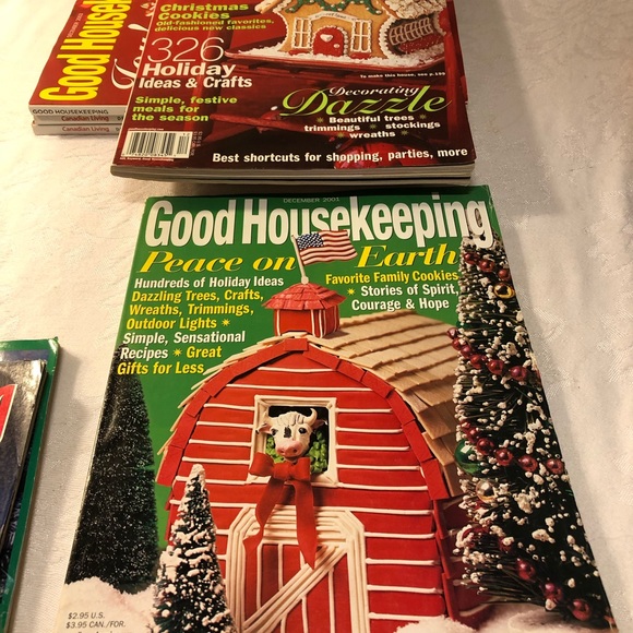 Vintage Christmas  December 1992-2003 Magazines Good housekeeping Can Living - Picture 2 of 10